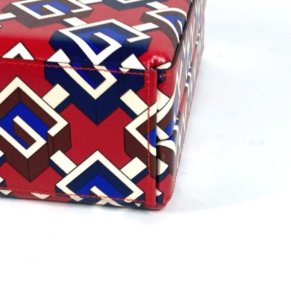 GUCCI 662474 playing cards chips Geometric G Briefcase Poker Set Dice Unused